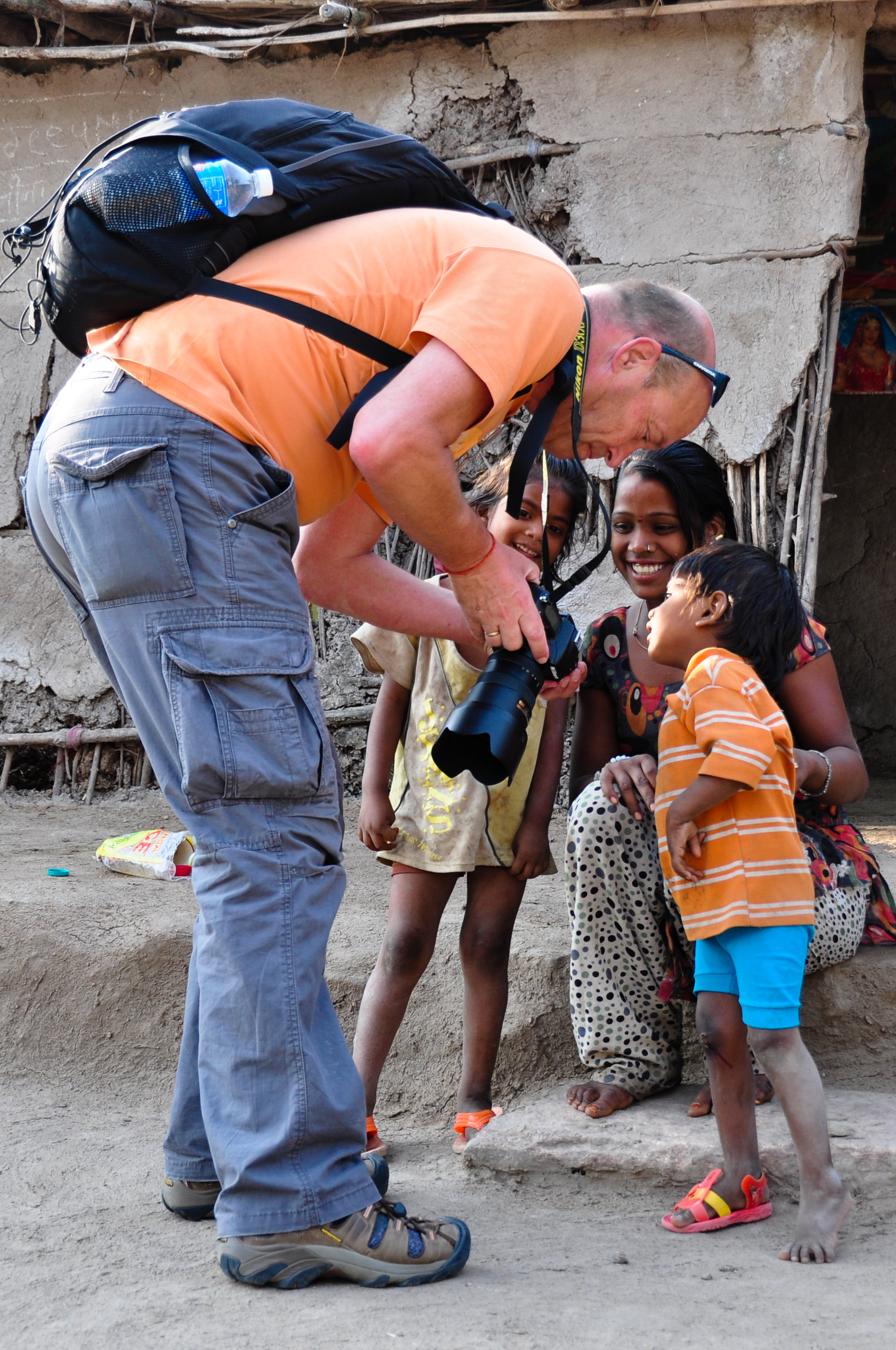 Peter Oranje in Mandu